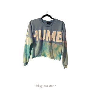 "Humble" crew neck. Size: S